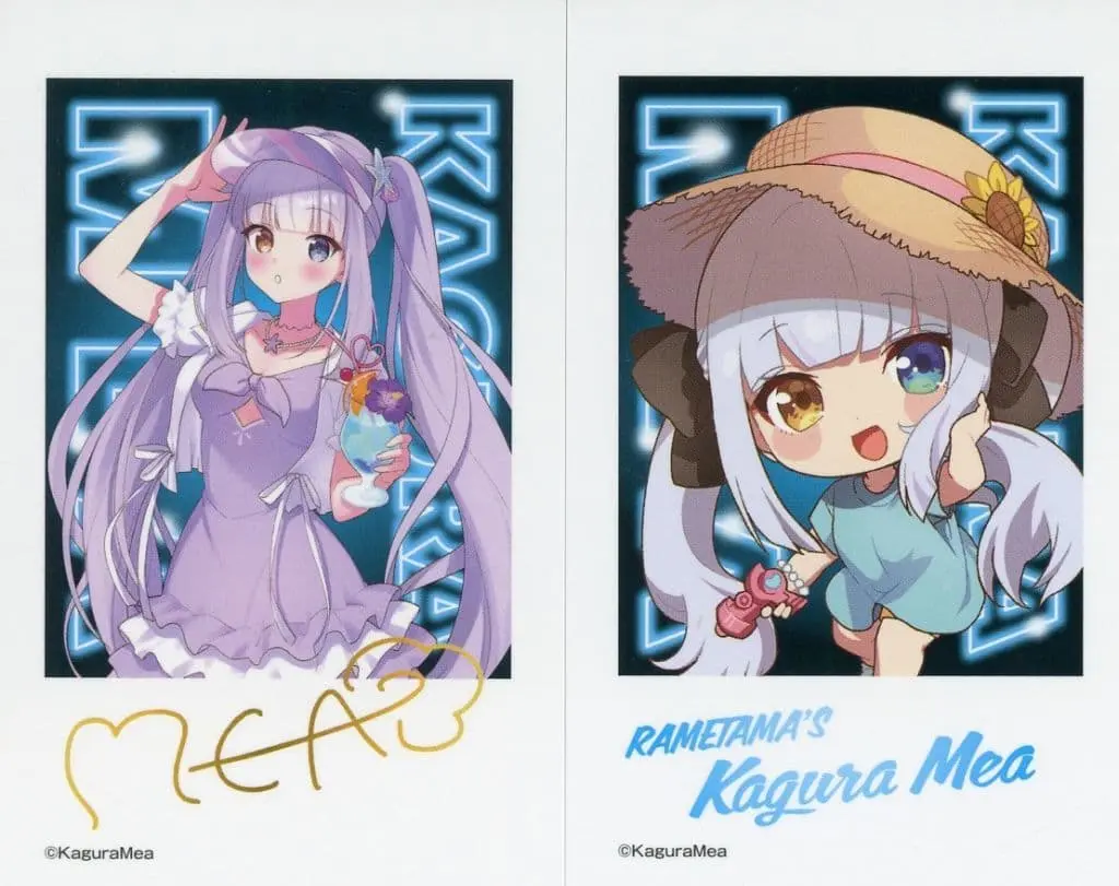 Kagura Mea - Character Card - VTuber