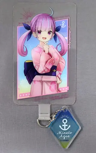 Minato Aqua - Acrylic Charm - Smartphone Accessory - hololive