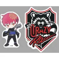 Cpt - DMM Scratch! - Stickers - Crazy Raccoon