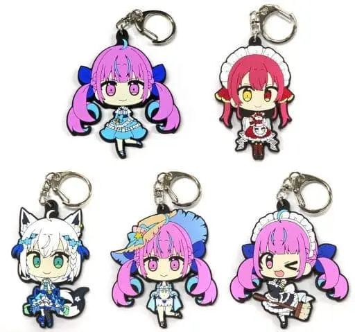 hololive - Key Chain - Shirakami Fubuki & Houshou Marine & Minato Aqua