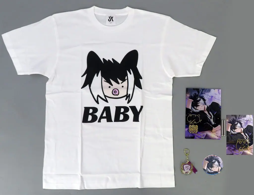 Kageyama Shien - Hand-signed - Postcard - T-shirts - Badge - Acrylic Art Plate - Birthday Merch Complete Set - HOLOSTARS