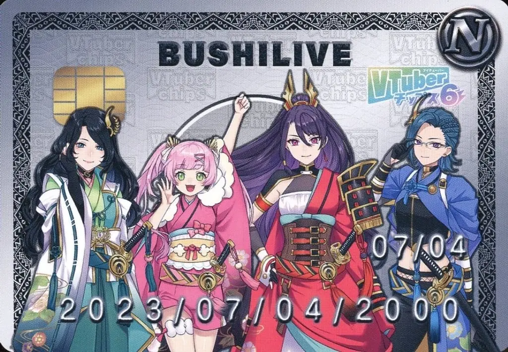 BUSHILIVE - VTuber Chips - Trading Card