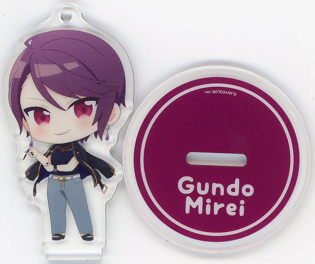 Gundo Mirei - NIJISANJI Petit - Acrylic stand - Key Chain - Nijisanji