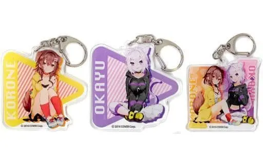 Nekomata Okayu & Inugami Korone - Acrylic Key Chain - Key Chain - hololive