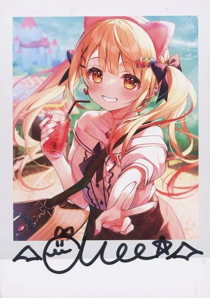 Yozora Mel - Hand-signed - Character Card - hololive