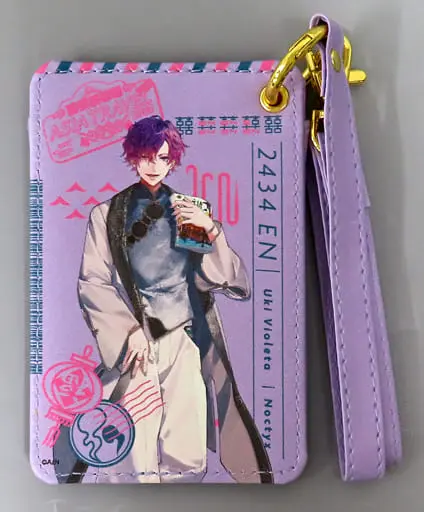 Uki Violeta - Commuter pass case - Nijisanji