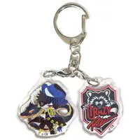 Mondo - Acrylic Key Chain - DMM Scratch! - Key Chain - Crazy Raccoon