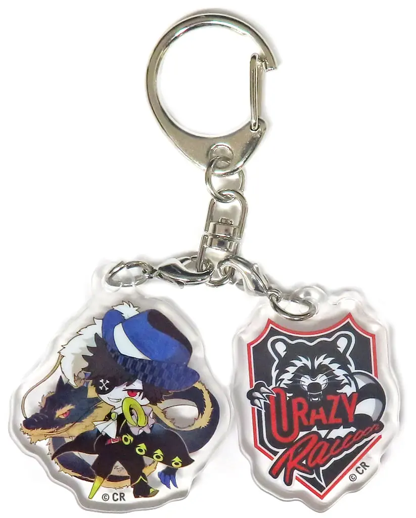 Mondo - Acrylic Key Chain - DMM Scratch! - Key Chain - Crazy Raccoon