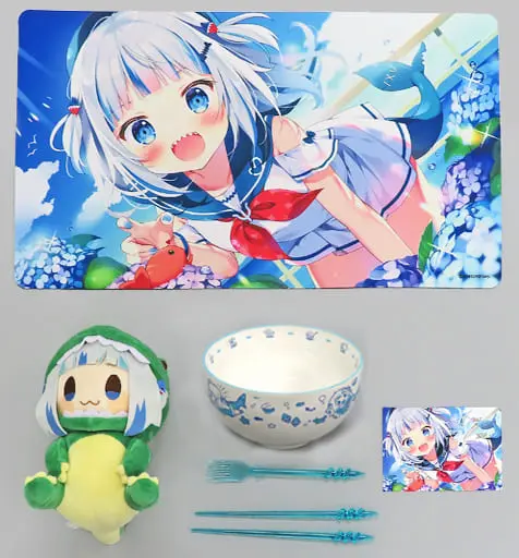 Gawr Gura - Postcard - Plush - Desk Mat - Birthday Merch Complete Set - hololive