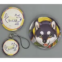 Kuroi Shiba - Badge - Acrylic Art Plate - Canvas Board - Birthday Merch Complete Set - Nijisanji