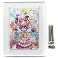 Hayama Marin - Badge - Acrylic Art Plate - Canvas Board - Birthday Merch Complete Set - Nijisanji