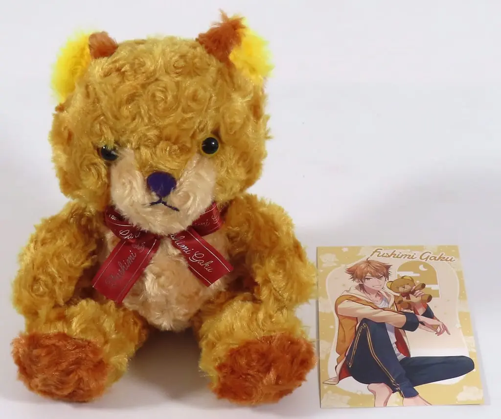 Fushimi Gaku - Postcard - NIJI Bear - Plush - Nijisanji