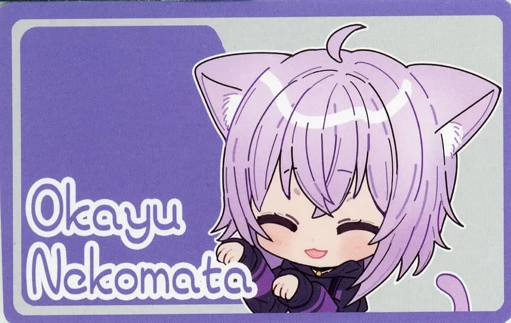 Nekomata Okayu - Stickers - hololive