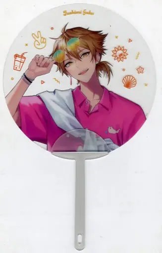 Fushimi Gaku - Nijisanji Summer Date - Paper fan - Nijisanji