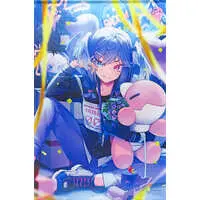 Selen Tatsuki - Badge - Tapestry - Acrylic Art Plate - Birthday Merch Complete Set - Nijisanji