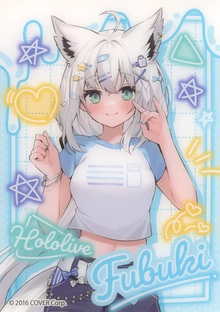 Shirakami Fubuki - Character Card - hololive