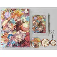 Usami Rito - Badge - Acrylic Art Plate - Canvas Board - Birthday Merch Complete Set - Nijisanji