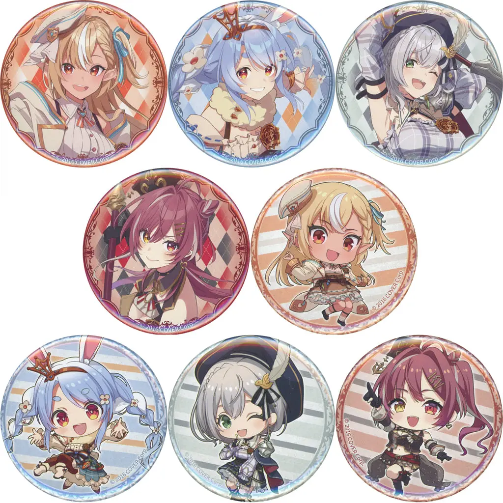 hololive - HOLOLIVE FANTASY - Badge - Houshou Marine & Shirogane Noel & Usada Pekora & Shiranui Flare