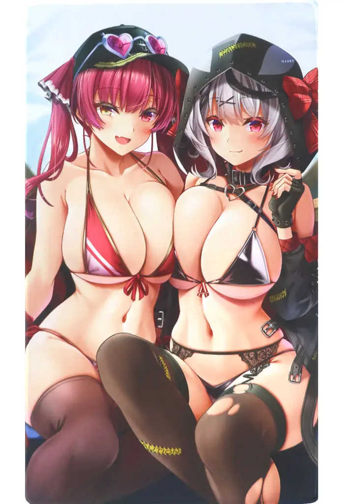 Sakamata Chloe & Houshou Marine - Desk Mat - Trading Card Supplies - hololive