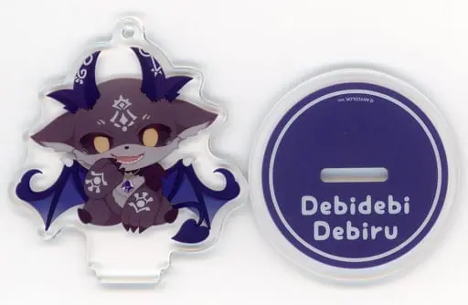 Debidebi Debiru - NIJISANJI Petit - Acrylic stand - Key Chain - Nijisanji