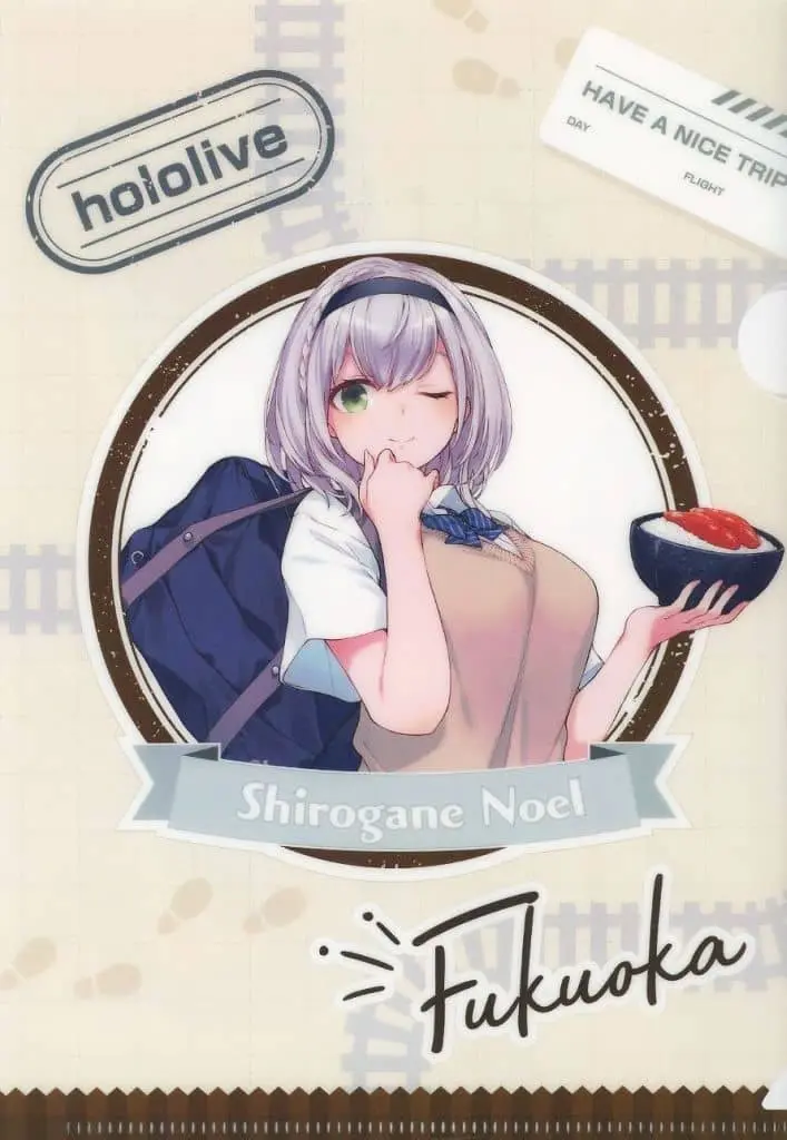 Shirogane Noel - Stationery - Plastic Folder - hololive