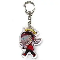 Daruma is God - Acrylic Key Chain - Key Chain - Crazy Raccoon