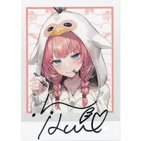 Takane Lui - Hand-signed - Character Card - hololive