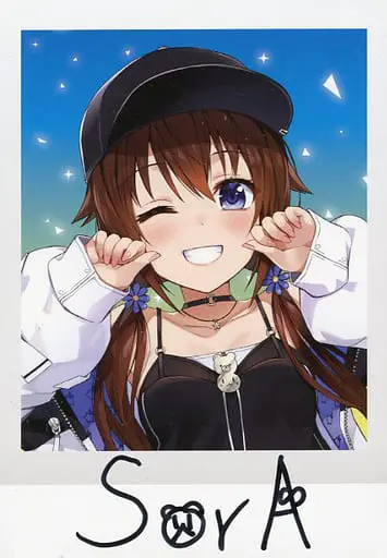 Tokino Sora - Hand-signed - Character Card - hololive