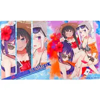 JK gumi - Desk Mat - Trading Card Supplies - Shizuka Rin & Higuchi Kaede & Tsukino Mito