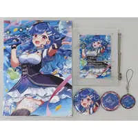 Nishizono Chigusa - Badge - Acrylic Art Plate - Canvas Board - Birthday Merch Complete Set - Nijisanji