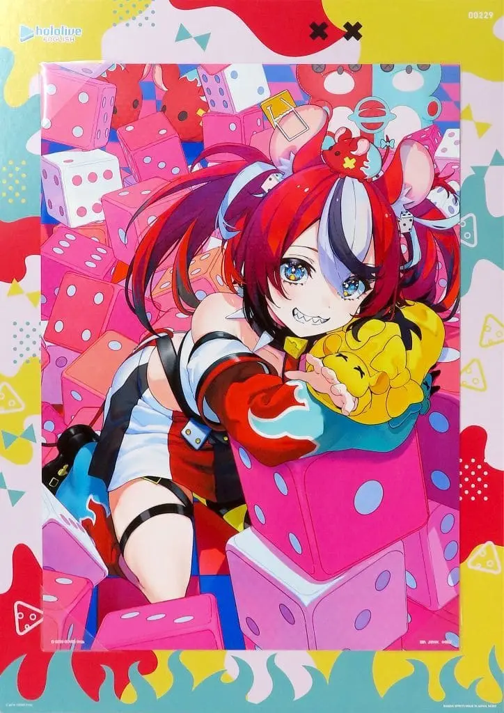 Hakos Baelz - Illustration Board - Poster - Ichiban Kuji - hololive