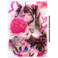 Yorumi Rena - Badge - Tapestry - Acrylic Art Plate - Birthday Merch Complete Set - Nijisanji