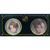 Kagami Hayato - Rof-Mao Playing Card Motif - Badge - ROF-MAO