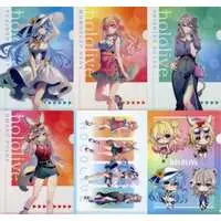 hololive - Stationery - Plastic Folder - Omaru Polka & Shishiro Botan & Momosuzu Nene & Yukihana Lamy