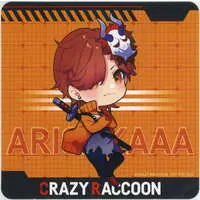 Arisakaaa - Tableware - Coaster - Crazy Raccoon