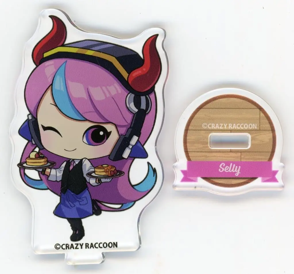 Selly - Acrylic stand - Crazy Raccoon