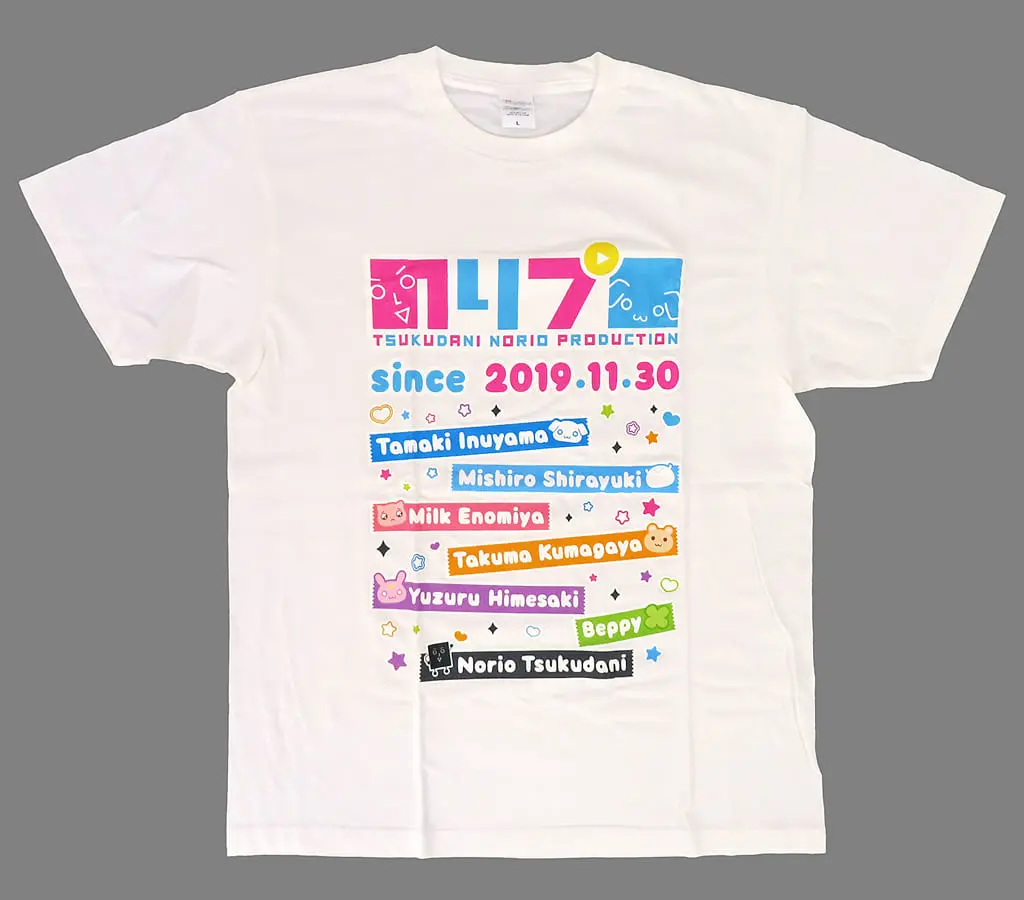 VTuber - Clothes - T-shirts Size-L