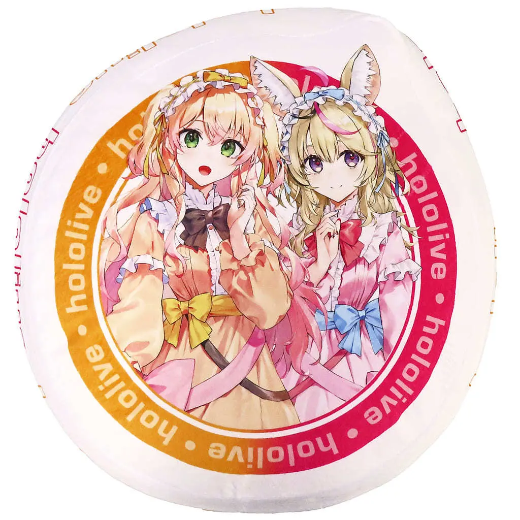 Omaru Polka & Momosuzu Nene - Cushion - hololive