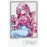 Musubime Yui - Acrylic Key Chain - Character Card - Badge - Key Chain - Acrylic stand - VTuber