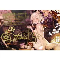 Shirakami Fubuki - Hand-signed - Postcard - hololive