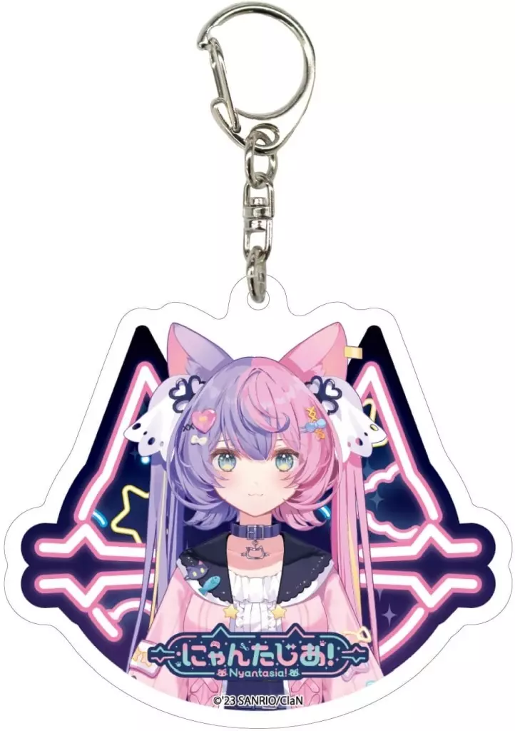 Nyamafuji Anzu - Acrylic Key Chain - Key Chain - Nyantasia!