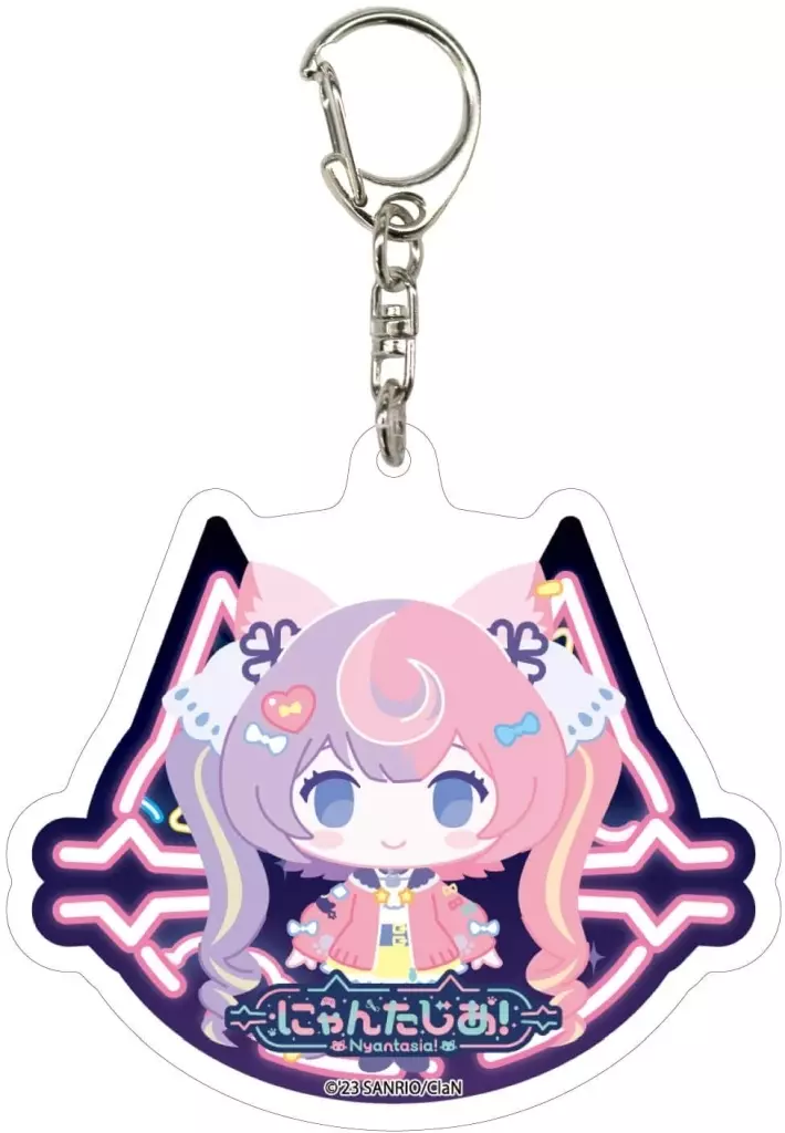 Nyamafuji Anzu - Acrylic Key Chain - Key Chain - Nyantasia!