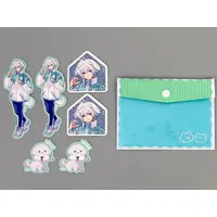 Murakumo Kagetsu - Nijisanji Wannyan Days - Stickers - Nijisanji