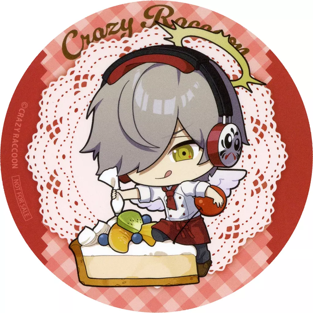 Daruma is God - Tableware - Coaster - Crazy Raccoon