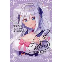 Shirayuki Mishiro - Hand-signed - Postcard - VTuber