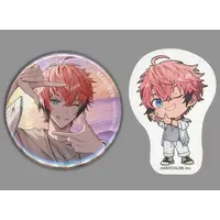 Akagi Wen - Kuji Square - Badge - Nijisanji