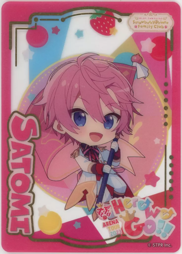 Satomi - Character Card - Strawberry Prince