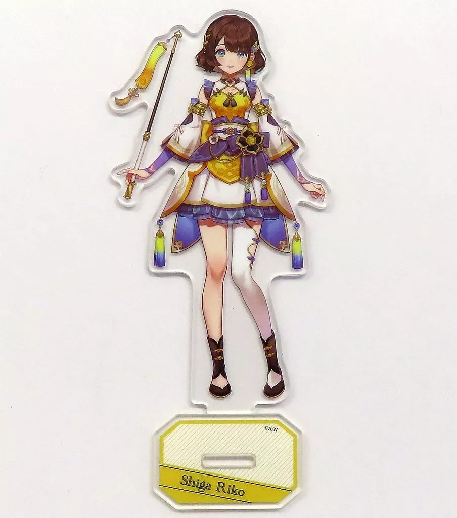 Shiga Riko - Nijisanji Welcome Goods - Acrylic stand - Nijisanji