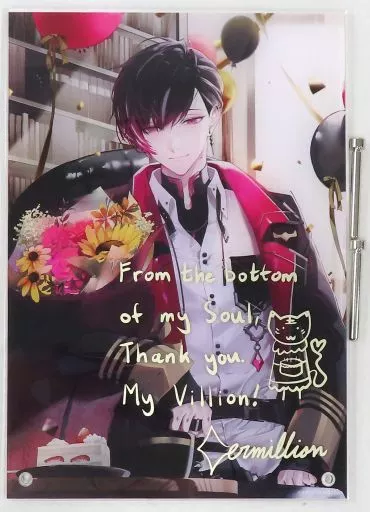 Ver Vermillion - Acrylic Art Plate - Nijisanji