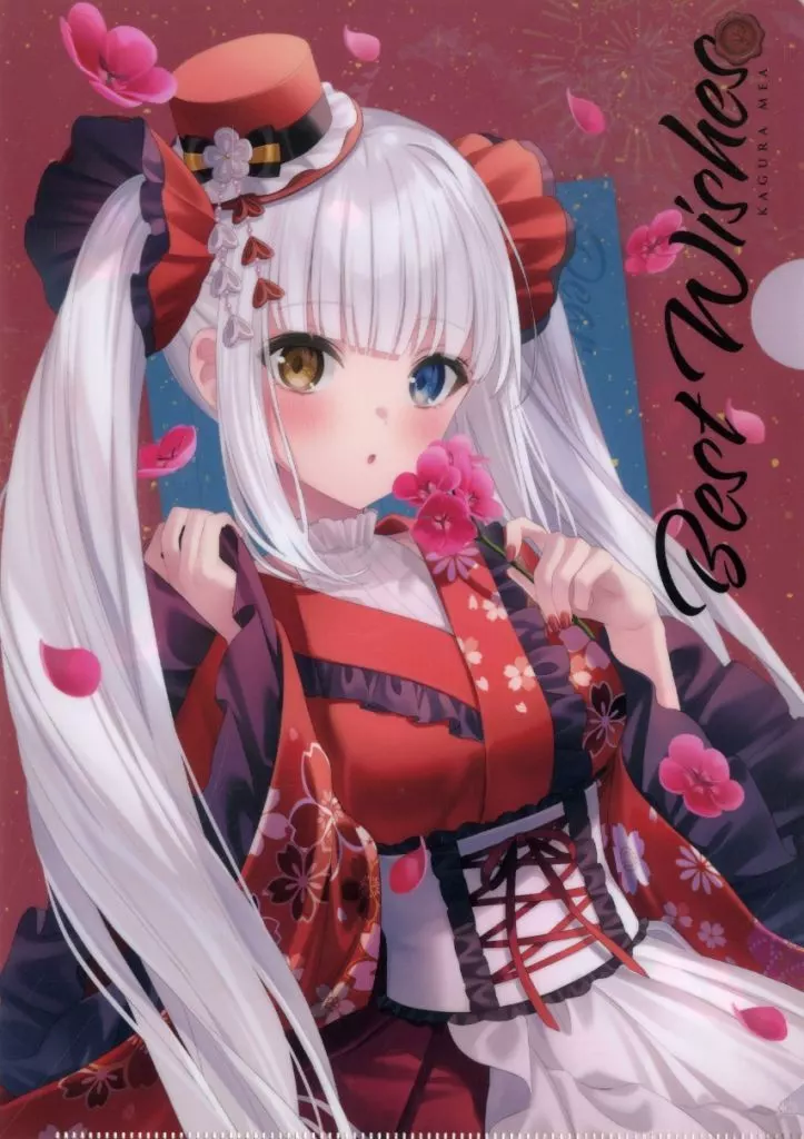 Kagura Mea - Plastic Folder - Stationery - VTuber